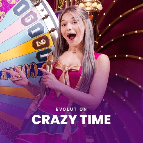 Portada de Crazy Time en el catálogo de Betmaster